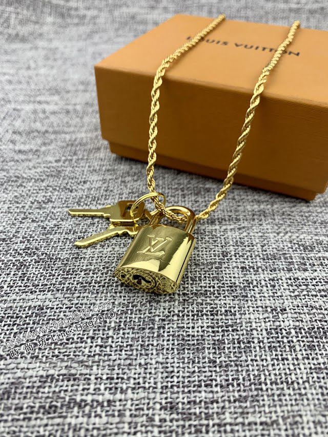 Louis Vuitton新款飾品 路易威登鎖頭包飾  zglv1825